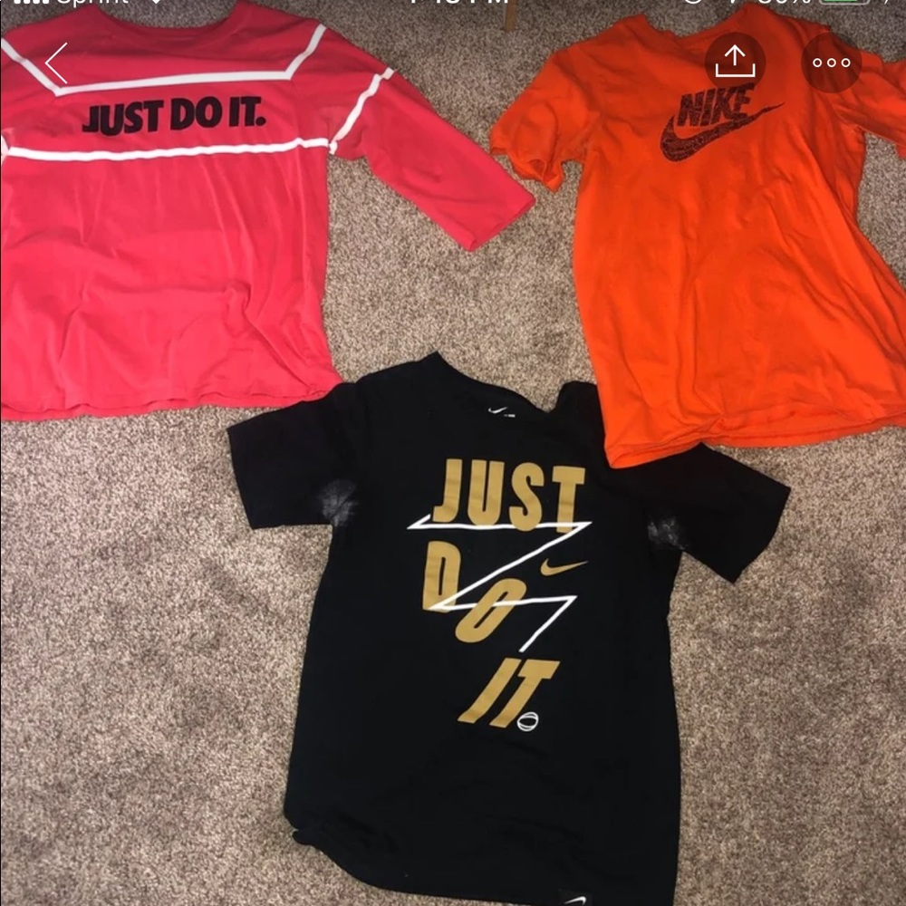 Nike shirts
